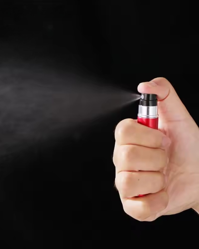 Atomizer do perfum podróżny kieszonkowy 5ml czarny