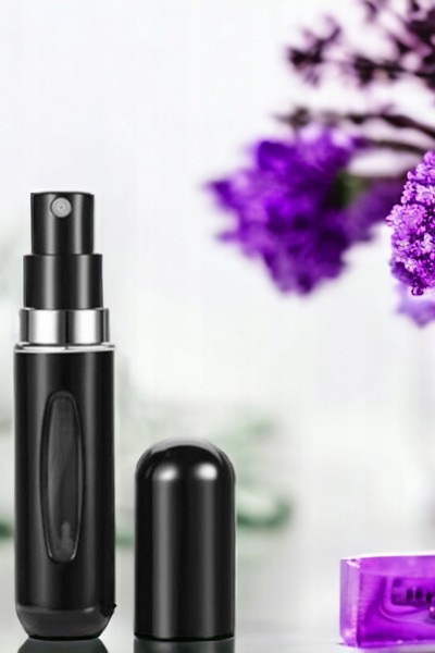 Atomizer dozownik podróżny do perfum 5ml czarny