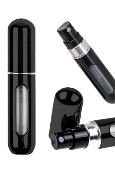 Atomizer dozownik podróżny do perfum 5ml czarny