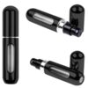 Atomizer do perfum podróżny kieszonkowy 5ml czarny