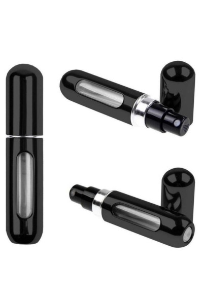 Atomizer dozownik podróżny do perfum 5ml czarny