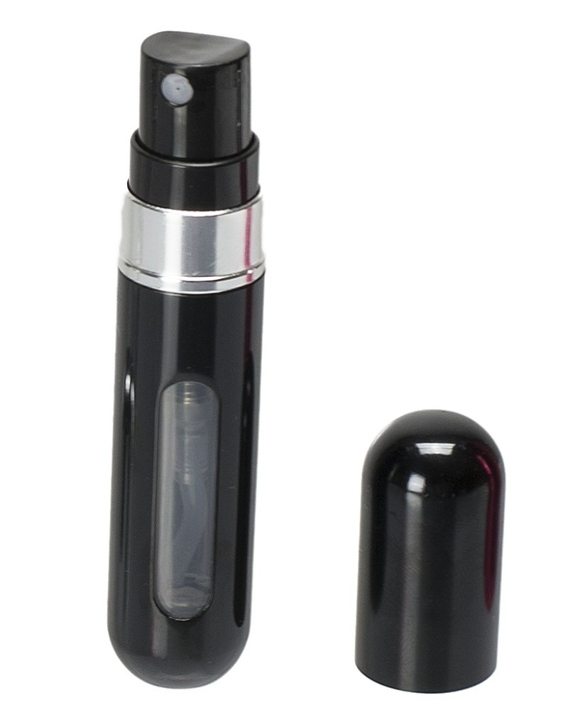 Atomizer do perfum podróżny kieszonkowy 5ml czarny