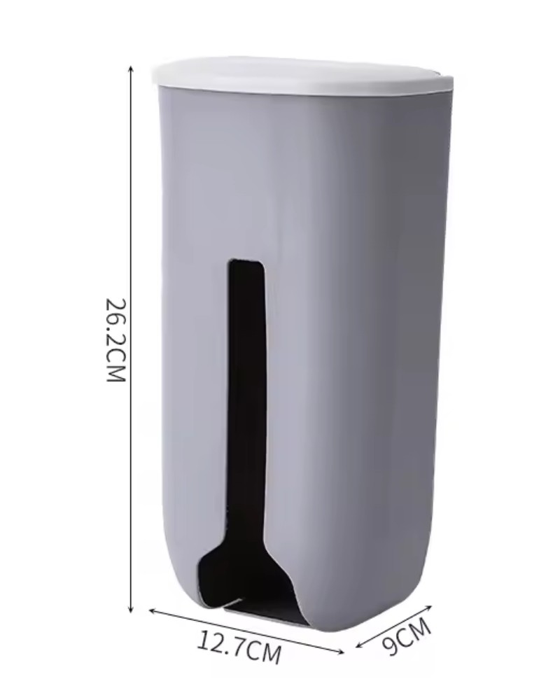 Pojemnik na reklamówki siatki torby organizer na worki kuchenny na ścianę wymiary