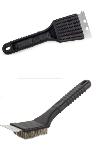Szczotka skrobak do czyszczenia grilla rusztu 2w1