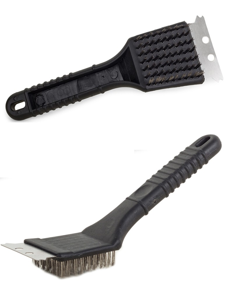 Szczotka skrobak do czyszczenia grilla rusztu 2w1 Szczotka skrobak do czyszczenia grilla rusztu 2w1