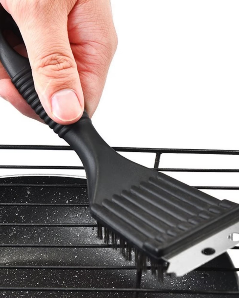 Szczotka skrobak do czyszczenia grilla rusztu 2w1 Szczotka skrobak do czyszczenia grilla rusztu 2w1