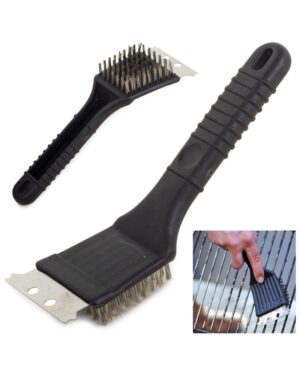 Szczotka skrobak do czyszczenia grilla rusztu 2w1