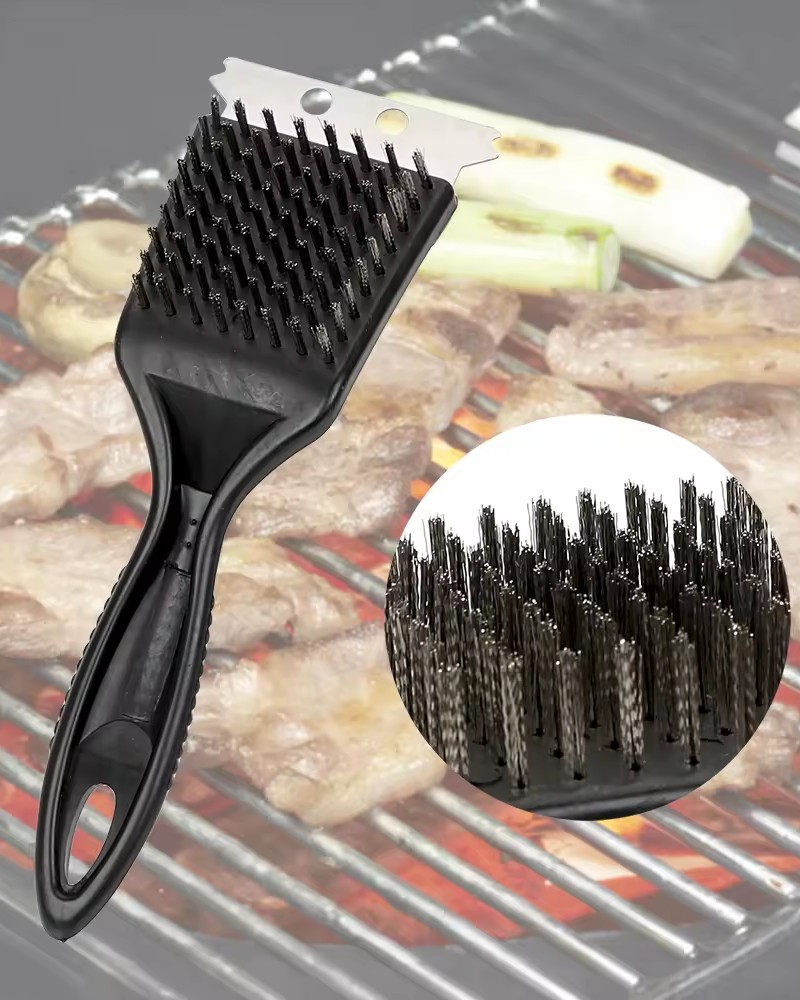 Szczotka skrobak do czyszczenia grilla rusztu 2w1 Szczotka skrobak do czyszczenia grilla rusztu 2w1