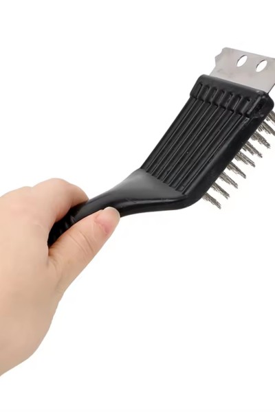 Szczotka skrobak do czyszczenia grilla rusztu 2w1