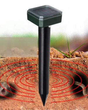 Odstraszacz solarny na krety gryzonie