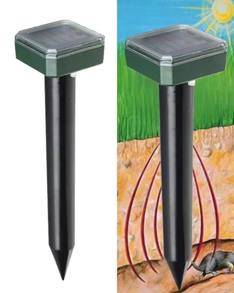 Odstraszacz solarny na krety gryzonie Odstraszacz solarny na krety gryzonie