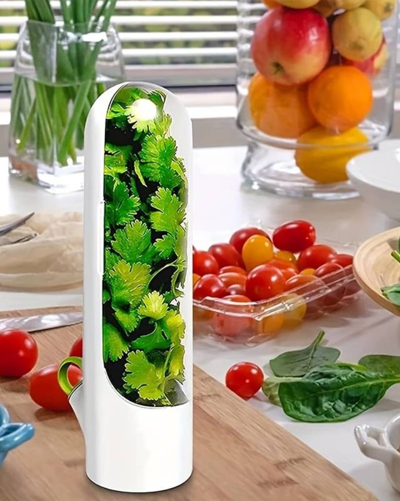 Pojemnik organizer Herb Keeper na zioła warzywa mini szklarnia (12) Pojemnik organizer Herb Keeper na zioła warzywa mini szklarnia