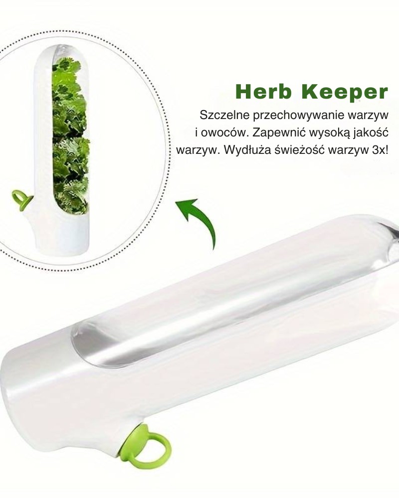 Pojemnik organizer Herb Keeper na zioła warzywa mini szklarnia (13) Pojemnik organizer Herb Keeper na zioła warzywa mini szklarnia