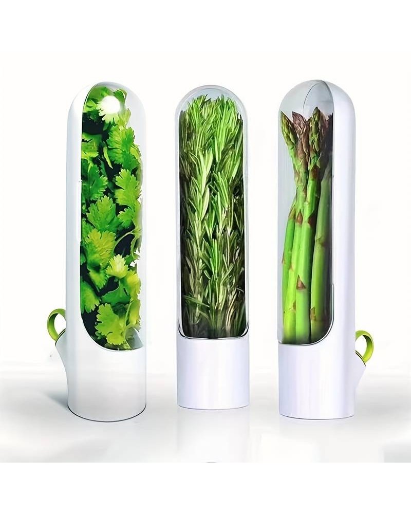 Pojemnik organizer Herb Keeper na zioła warzywa mini szklarnia (14) Pojemnik organizer Herb Keeper na zioła warzywa mini szklarnia