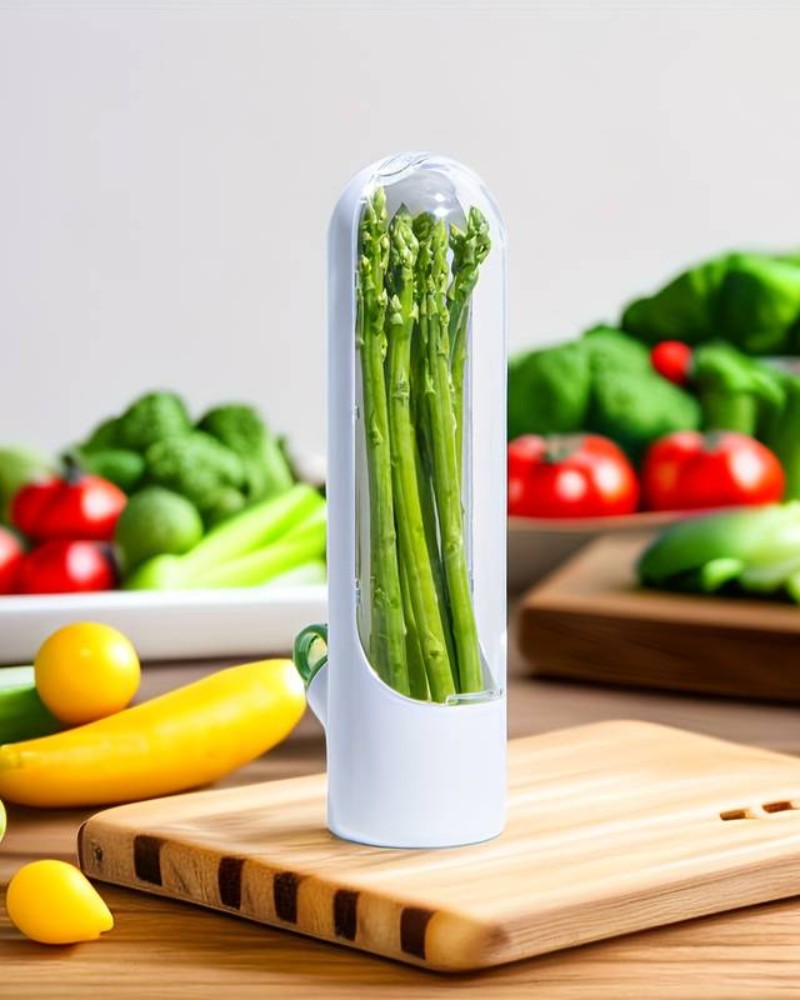 Pojemnik organizer Herb Keeper na zioła warzywa mini szklarnia (2) Pojemnik organizer Herb Keeper na zioła warzywa mini szklarnia