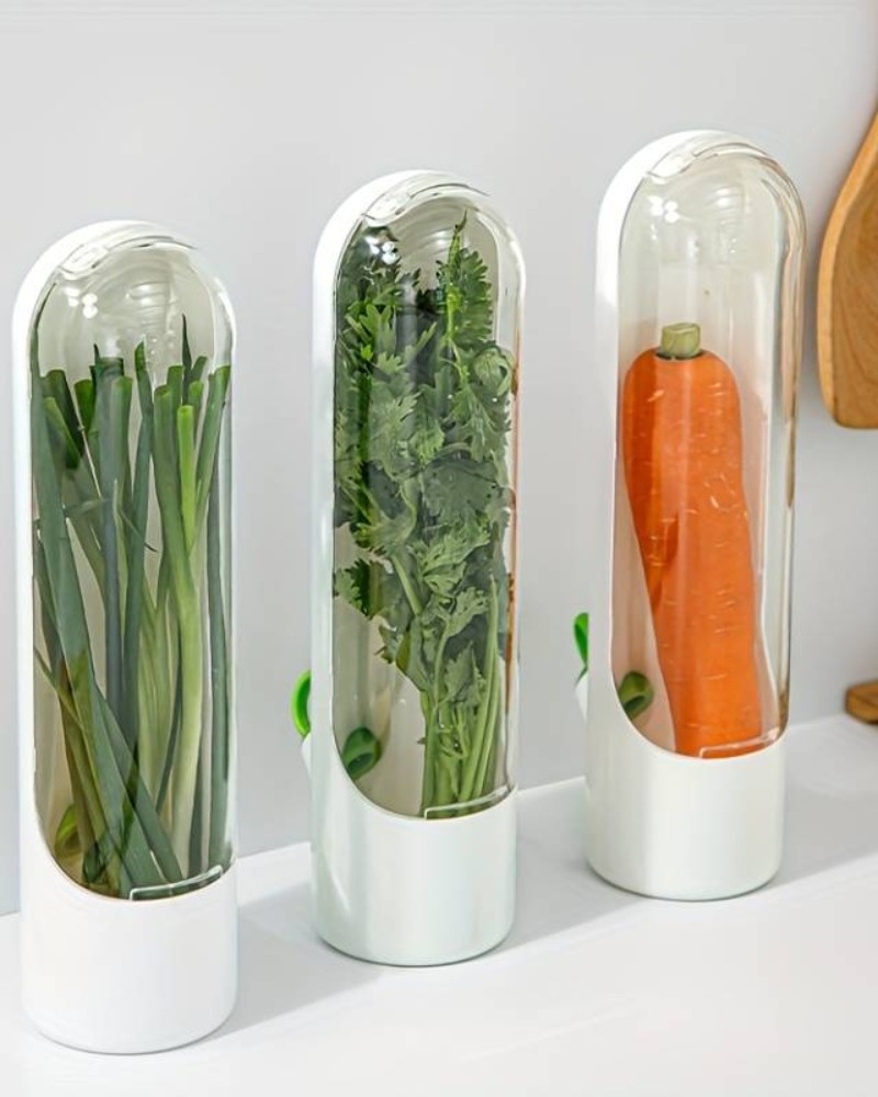 Pojemnik organizer Herb Keeper na zioła warzywa mini szklarnia (3) Pojemnik organizer Herb Keeper na zioła warzywa mini szklarnia