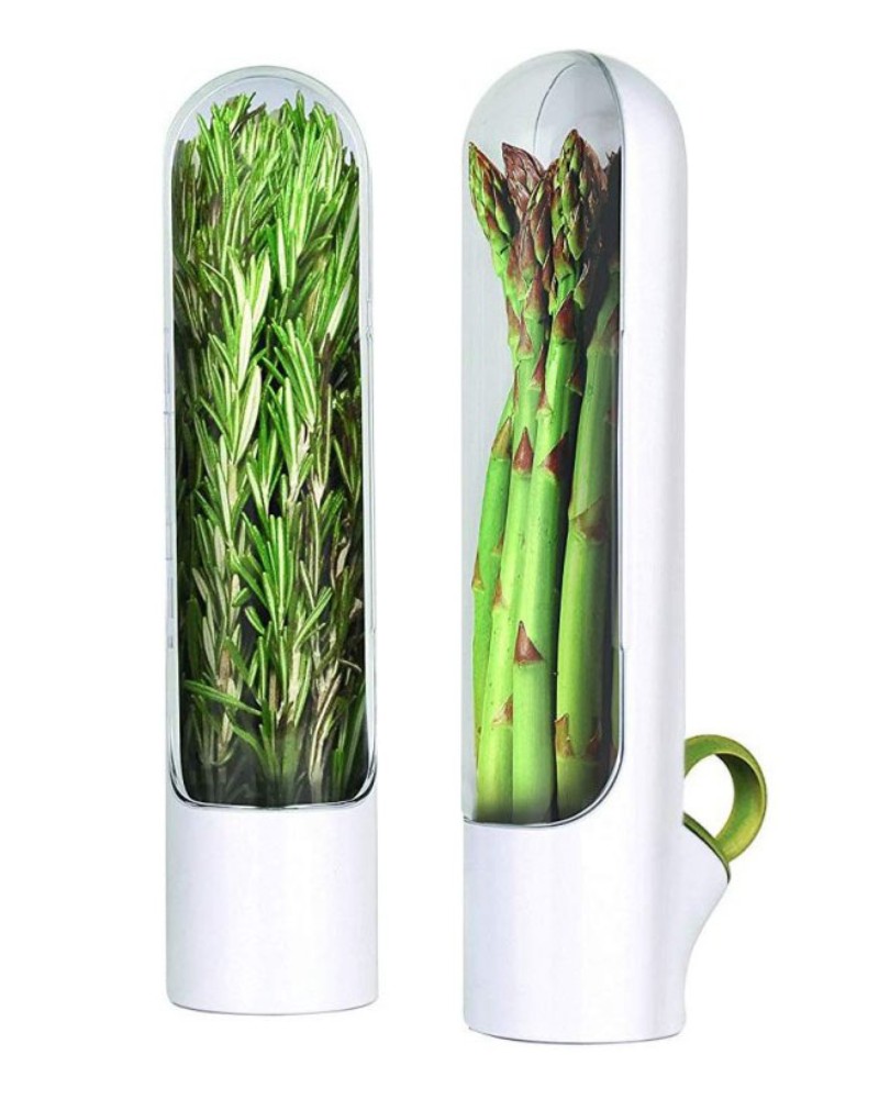 Pojemnik organizer Herb Keeper na zioła warzywa mini szklarnia (7) Pojemnik organizer Herb Keeper na zioła warzywa mini szklarnia