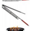 GRILL PRO Kosz do grillowania warzyw, mięs, szaszłyków stalowy 49cm