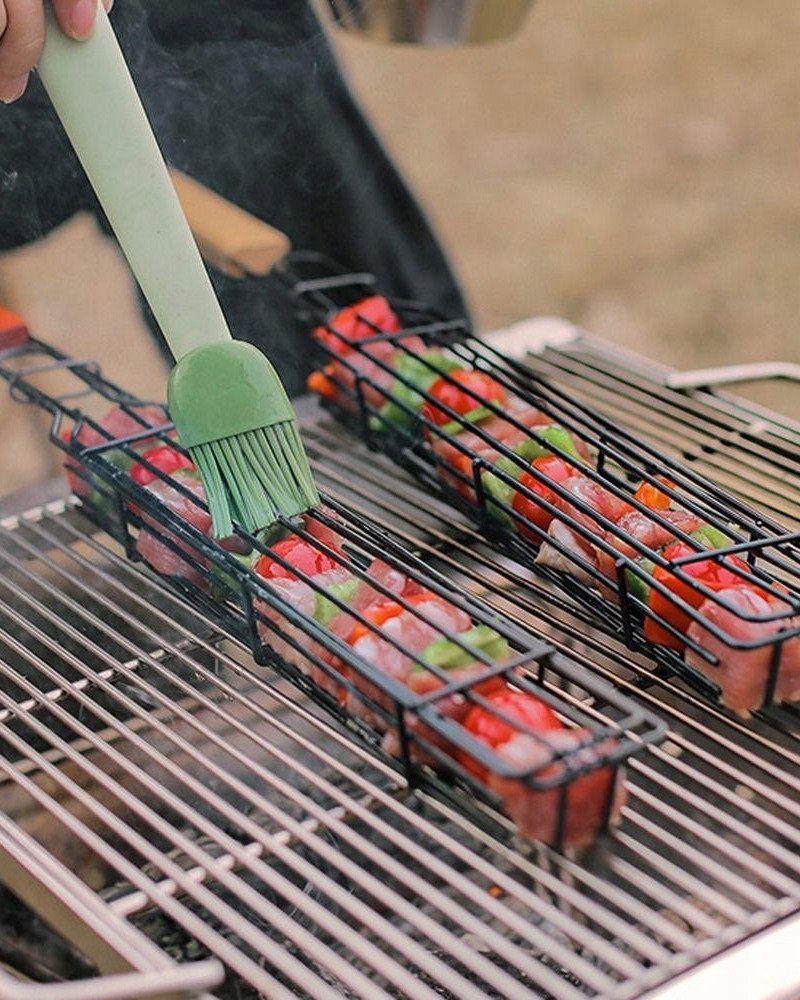 GRILL PRO Kosz do grillowania warzyw, mięs, szaszłyków stalowy 49cm