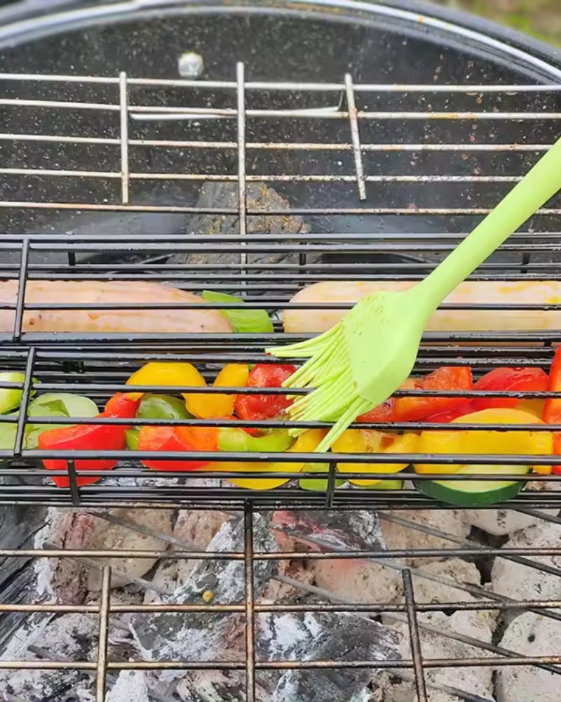 GRILL PRO Kosz do grillowania warzyw, mięs, szaszłyków stalowy 49cm