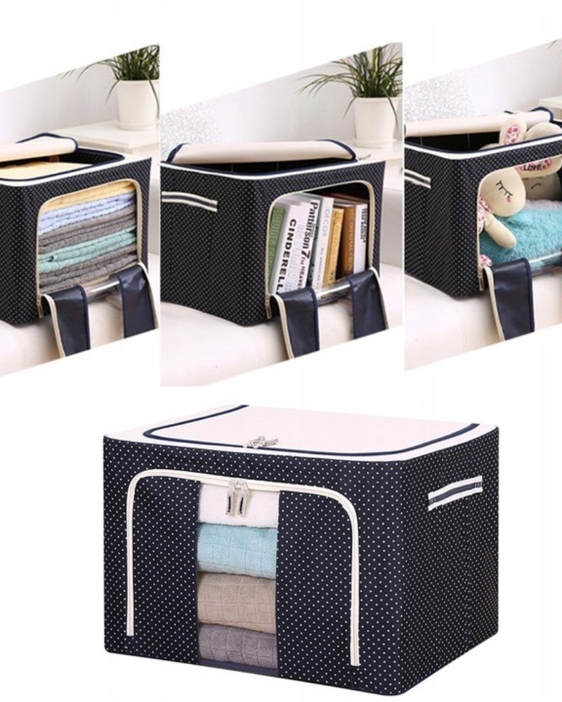 Pojemnik na pościel ubrania zamek stelaż Stackbox wzmocniony Pojemnik na pościel ubrania zamek stelaż Stackbox wzmocniony