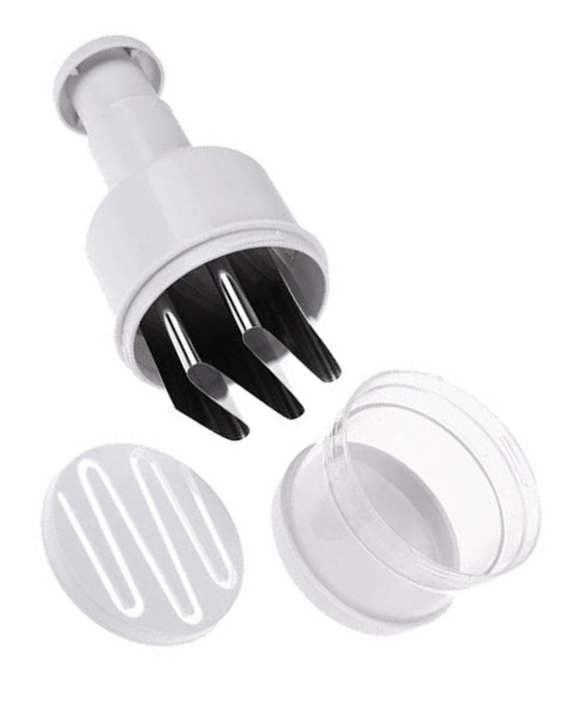 Siekacz szatkownica do cebuli warzyw czosnku obrotowa