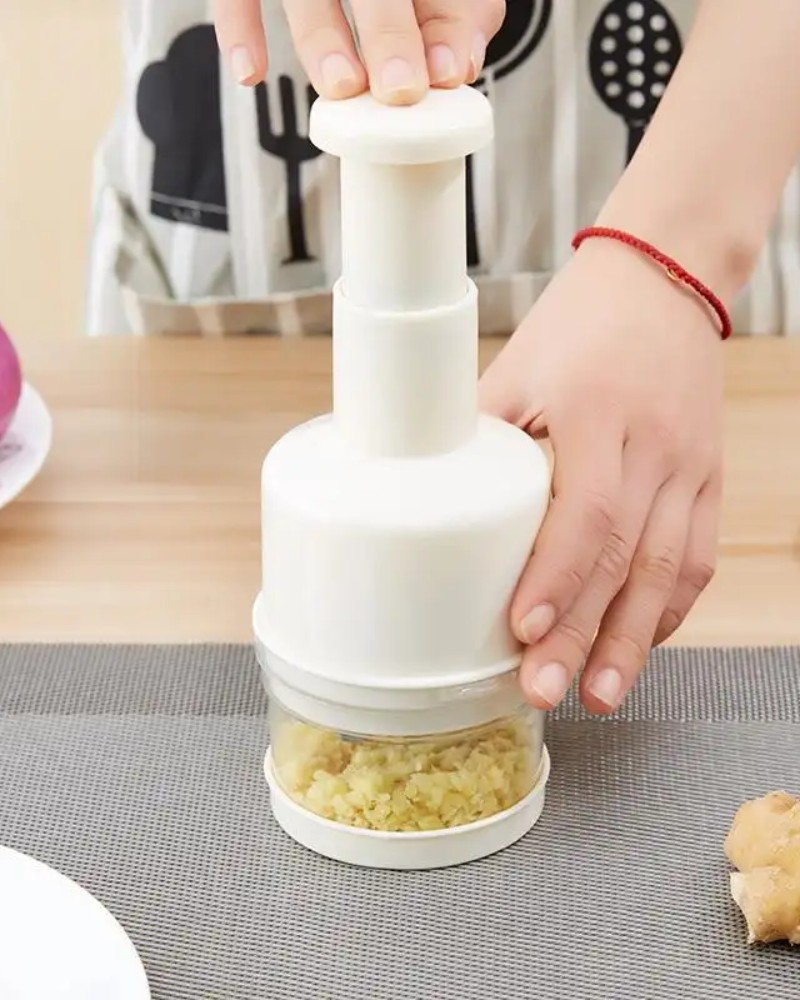 Siekacz szatkownica do cebuli warzyw czosnku obrotowa