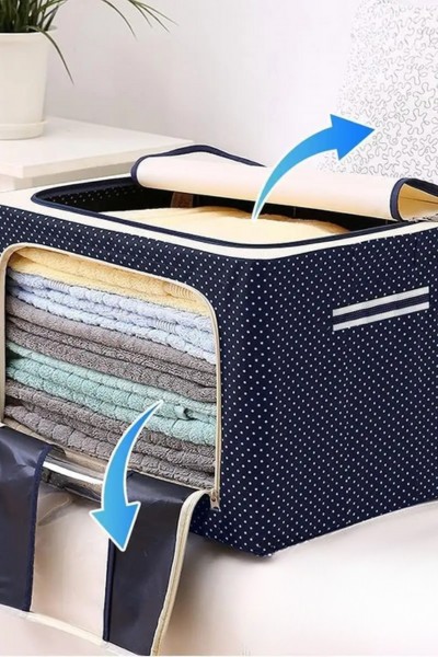 Pojemnik na pościel ubrania zamek stelaż Stackbox wzmocniony