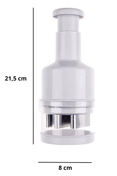 Siekacz szatkownica do cebuli warzyw czosnku obrotowa