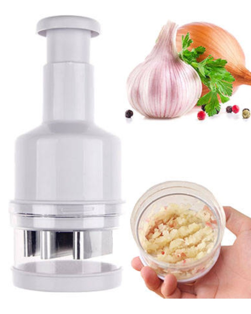 Siekacz szatkownica do cebuli warzyw czosnku obrotowa