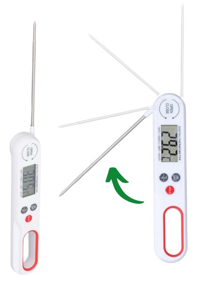 Termometr kuchenny do gotowania mięsa lcd 300°c