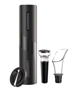 Elektryczny korkociąg automatyczny otwieracz do wina zestaw 4w1