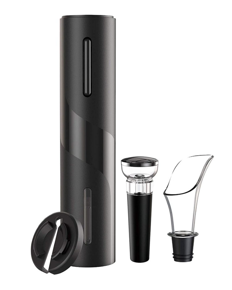 Elektryczny korkociąg automatyczny otwieracz do wina zestaw 4w1