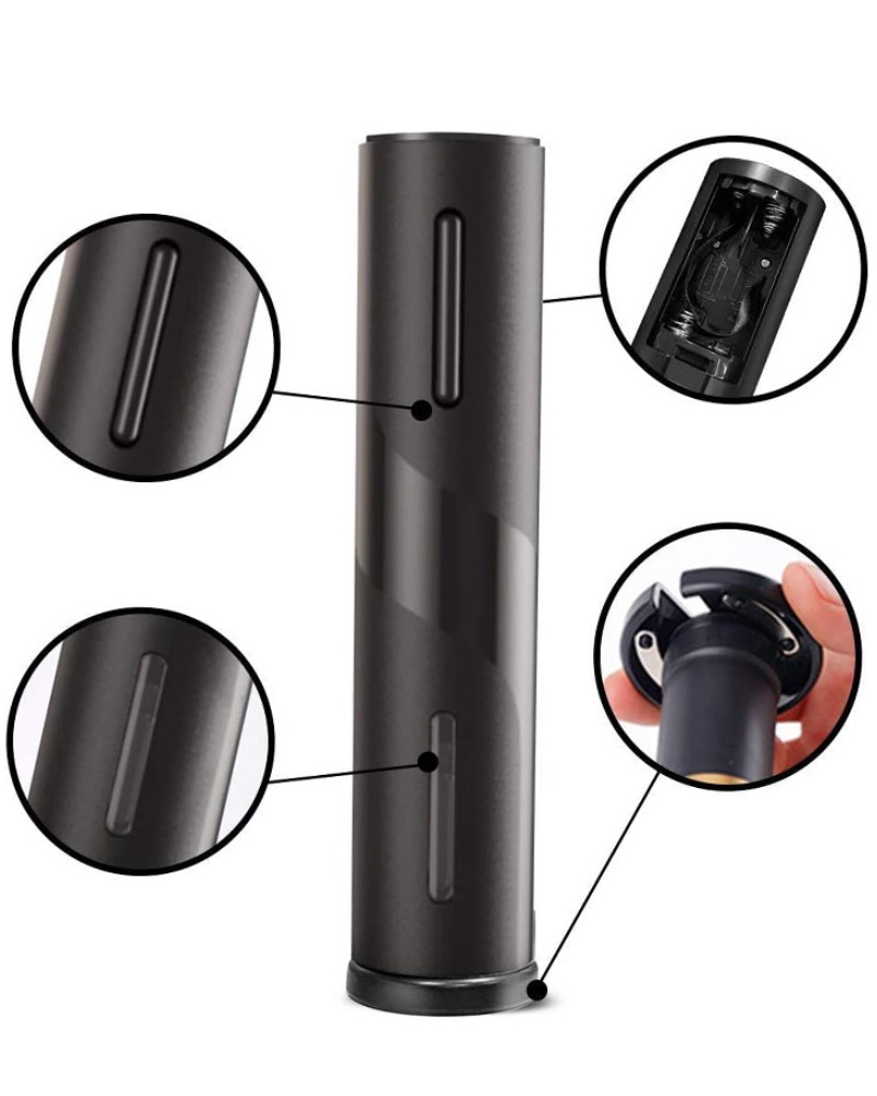 Elektryczny korkociąg automatyczny otwieracz do wina zestaw 4w1