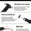 Elektryczny korkociąg automatyczny otwieracz do wina zestaw 4w1