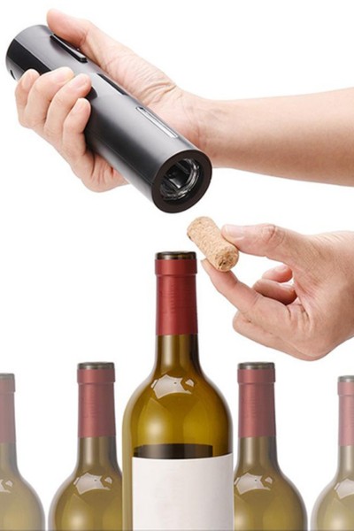 Elektryczny korkociąg automatyczny otwieracz do wina zestaw 4w1