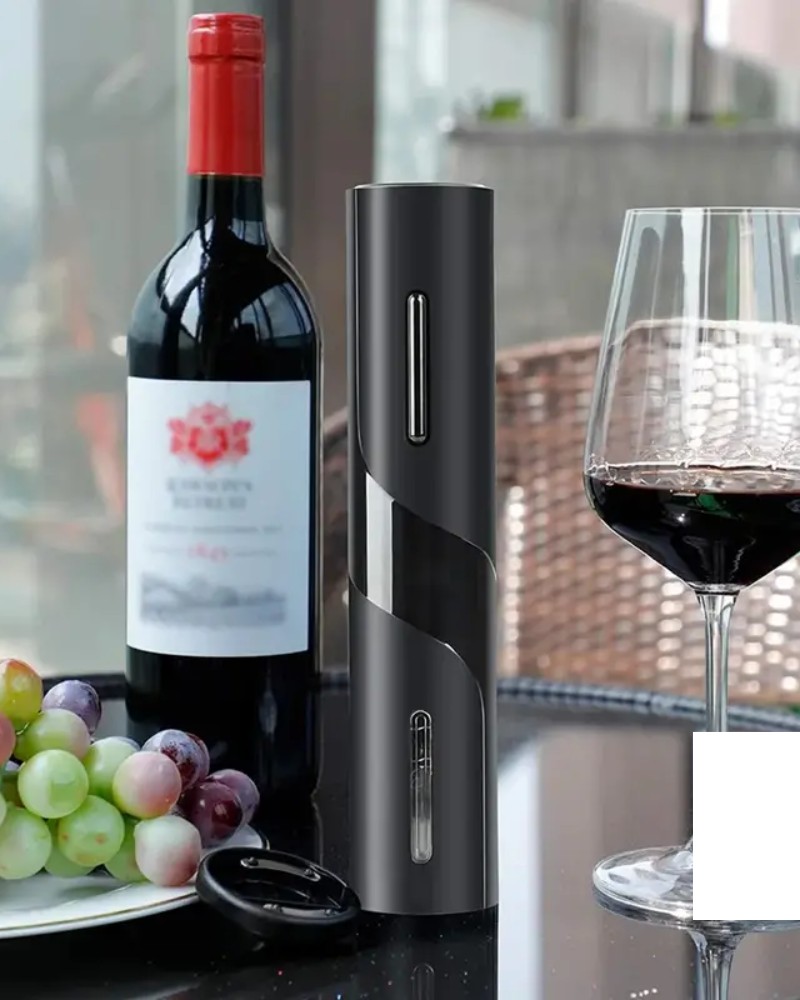 Elektryczny korkociąg automatyczny otwieracz do wina zestaw 4w1