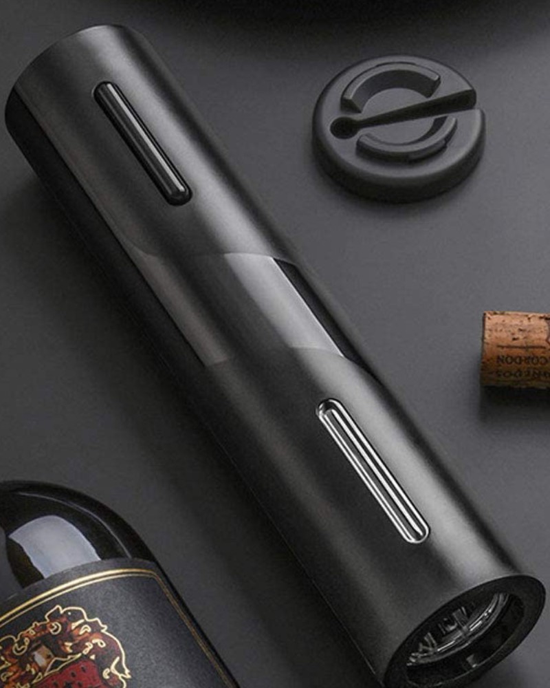 Elektryczny korkociąg automatyczny otwieracz do wina zestaw 4w1