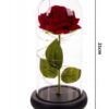 Wieczna róża w szkle LED świecąca Forever Love + pudełko