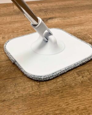 Mop obrotowy z wiadrem płaski rotacyjny czysta brudna woda wyciskacz