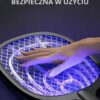 Elektryczna łapka packa na muchy komary ćmy owady z lampą uv + podstawka