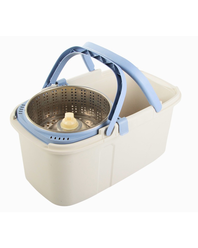 Mop obrotowy rotacyjny 360 spin turbo wiadro zestaw nakładka mikrofibra