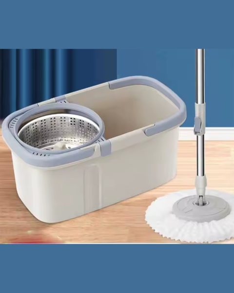 Mop obrotowy rotacyjny 360 spin turbo wiadro zestaw nakładka mikrofibra