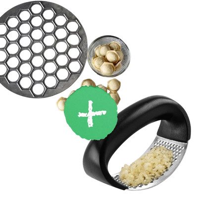 Forma do uszek pierogów mała + praska do czosnku