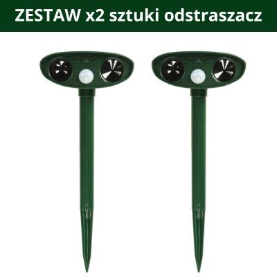 ZESTAW x2 sztuki odstraszacz