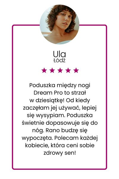 Opinia o poduszce DreamPro