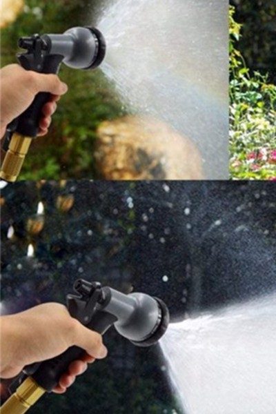 Wąż ogrodowy rozciągliwy 15m złączki pistolet hak