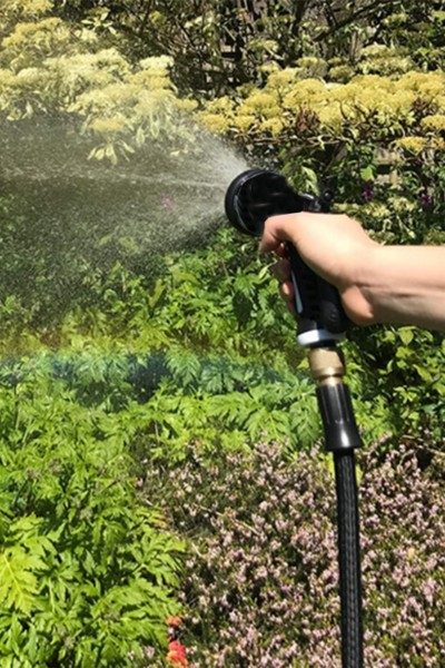 Wąż ogrodowy rozciągliwy 15m złączki pistolet hak